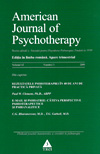 American Journal of Psychotherapy nr. 3/2008 - Autori multipli 