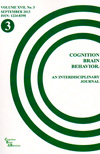 Cognition, Brain, Behavior. An Interdisciplinary Journal (September 2013) - Autori multipli 